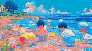 rextakeshi_Many_pre-school_little_girls_are_playing_sand_on_thi_b22d31bc-e1f8-4c29-bfed-ebcee9cdc095