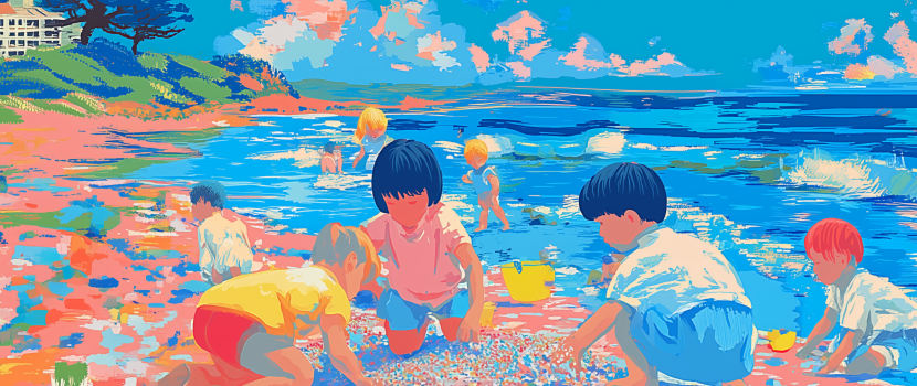 rextakeshi_Many_pre-school_little_girls_are_playing_sand_on_thi_b22d31bc-e1f8-4c29-bfed-ebcee9cdc095